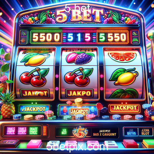 Descubra a Emoção dos Slots no 5 Bet